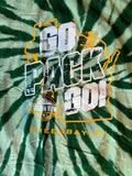 Green Go Pack Go Tye Dye T-shirt