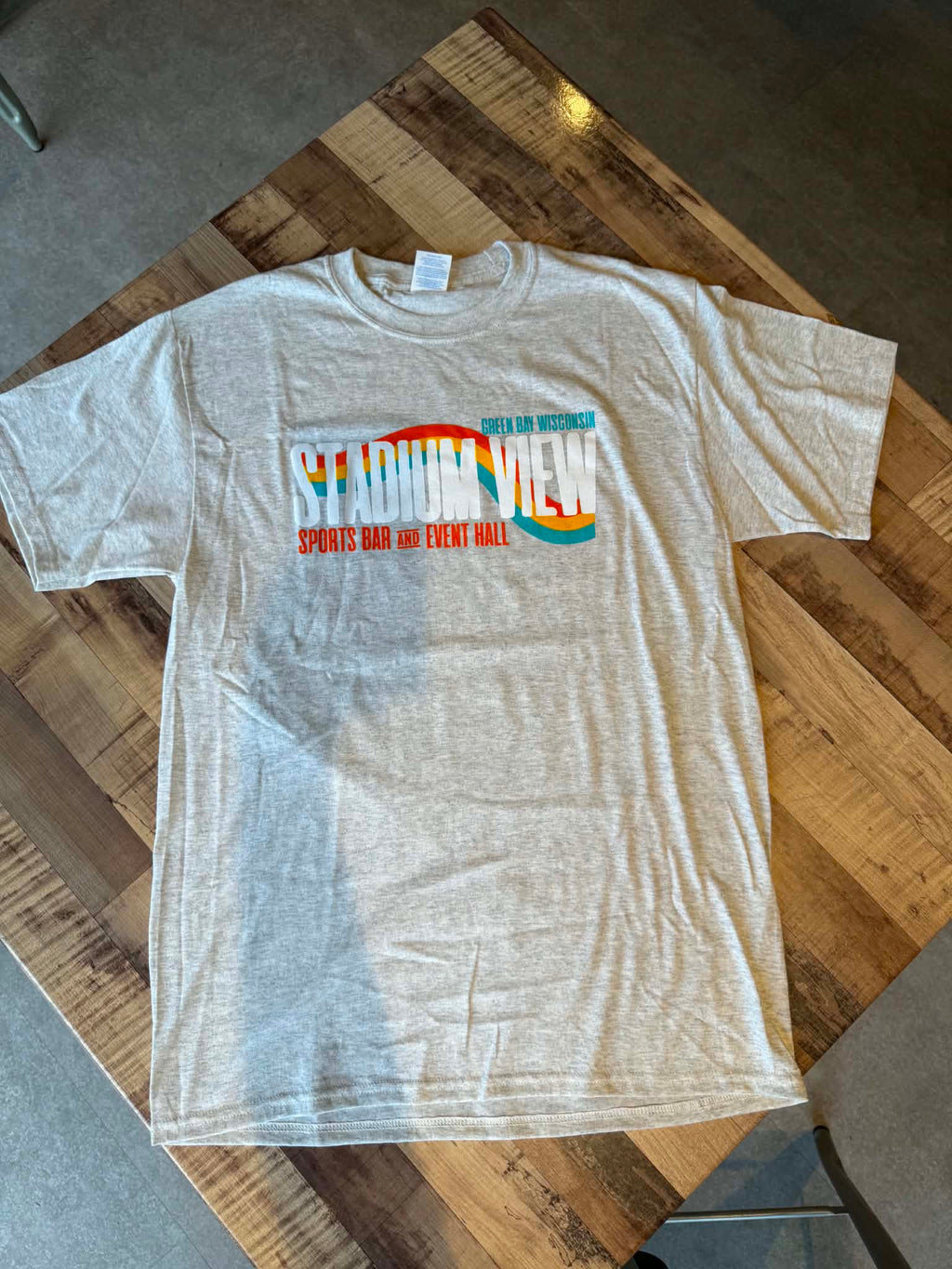 Gray Beer Garden T-shirt