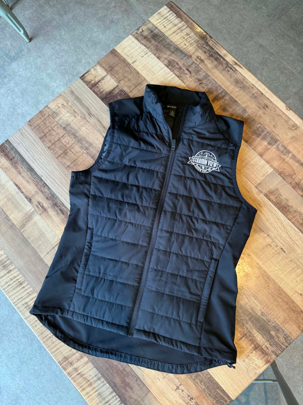 Black Puffer Vest