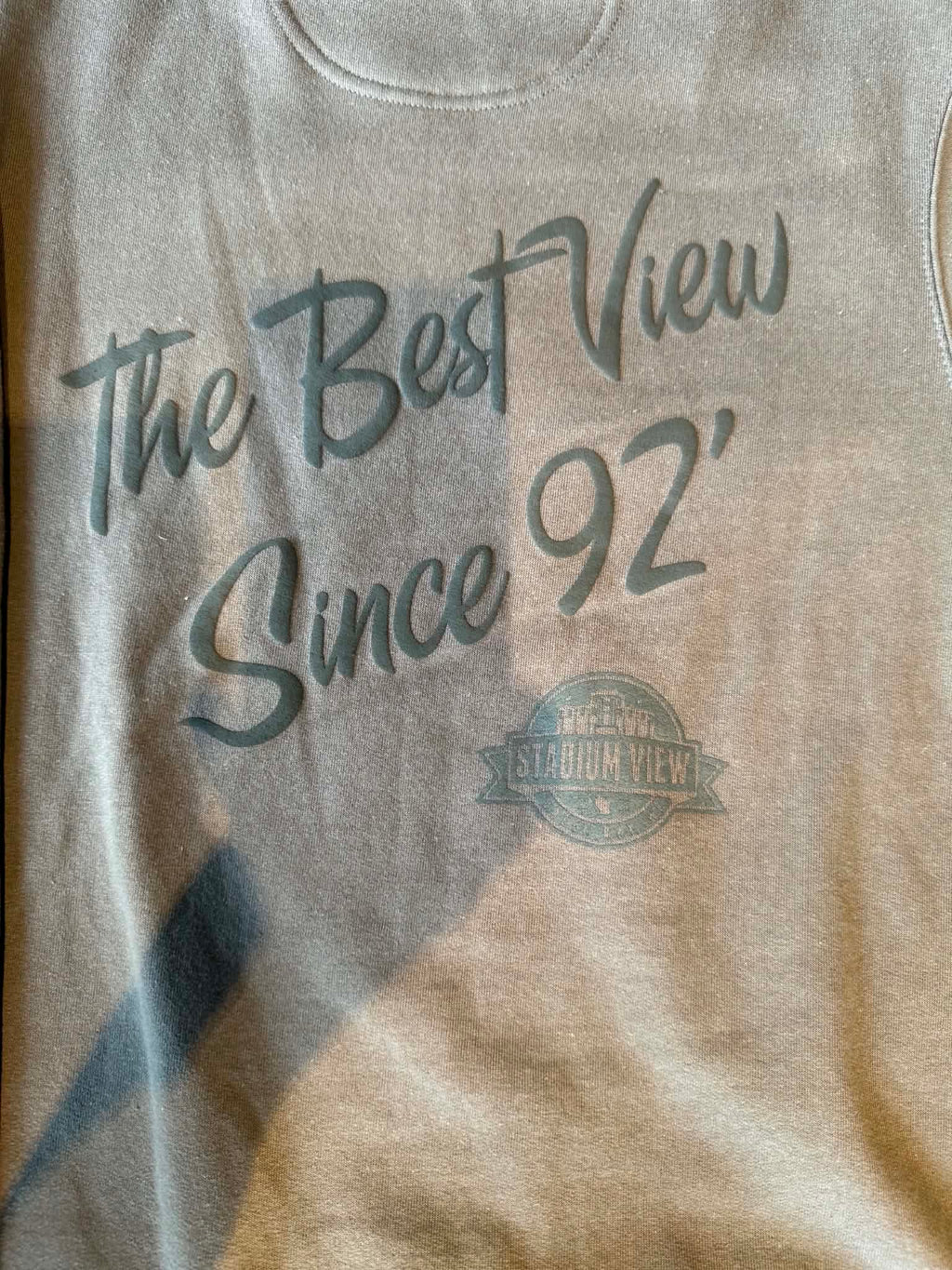 Gray SV Crewneck