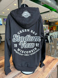 Black Stadium View Hoodie