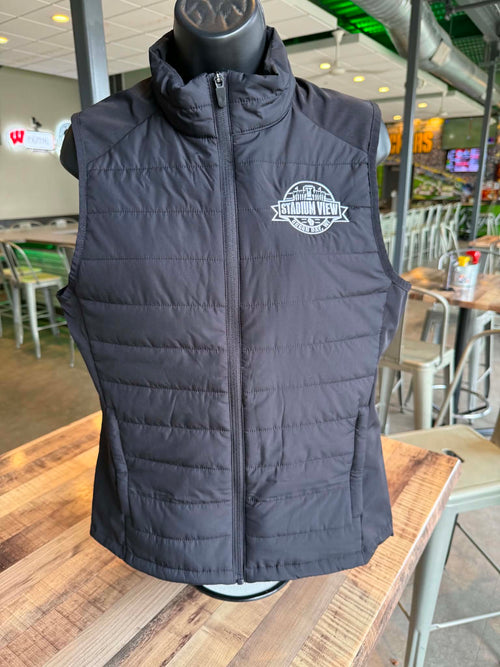 Black Puffer Vest